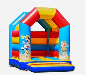 bouncy castles